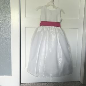 Flower girl dress and flower basket